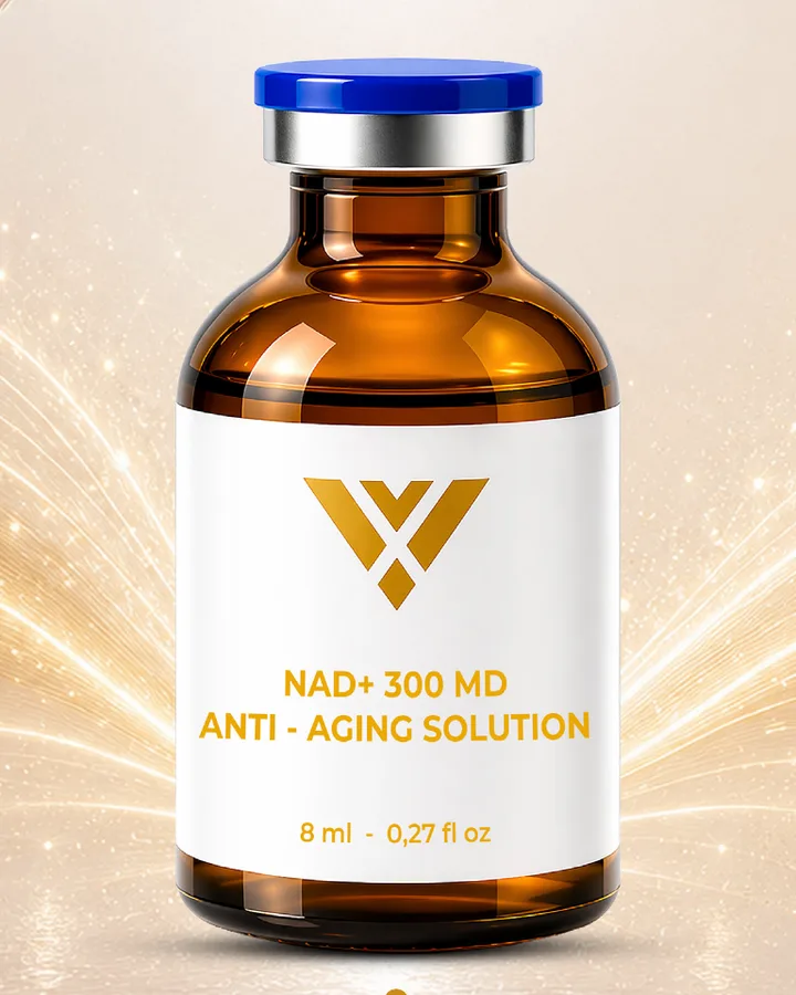 IVIXIR NAD+ 300 MD Anti-Aging Solution, 8 ml vial